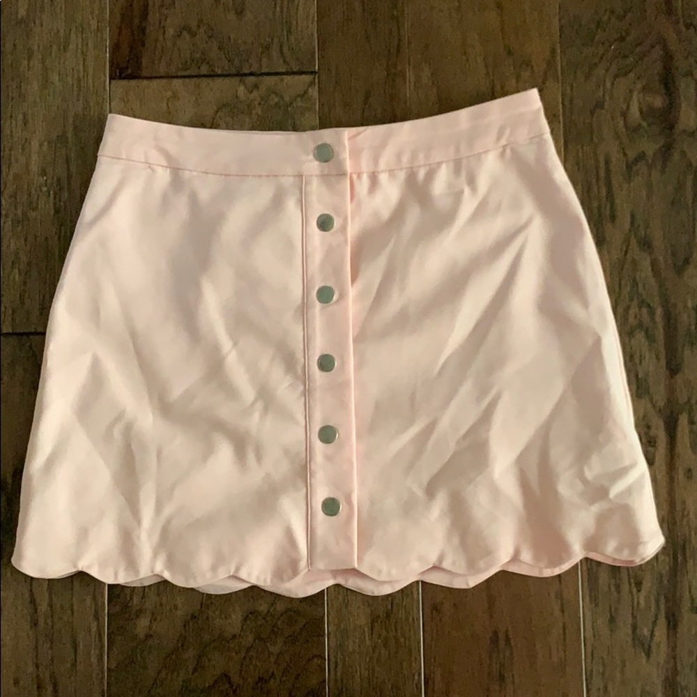 Forever 21 Scallop Skirt